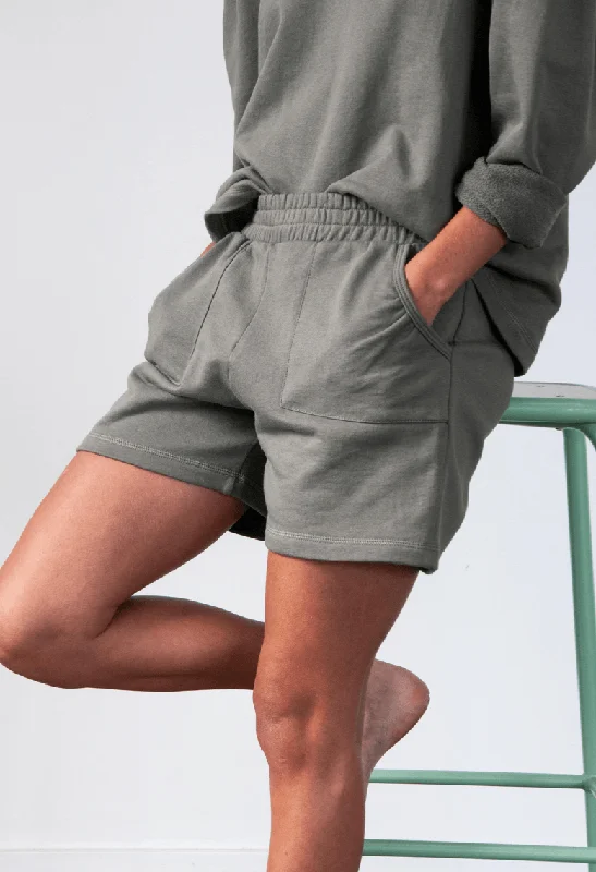 Puff Shorts Khaki