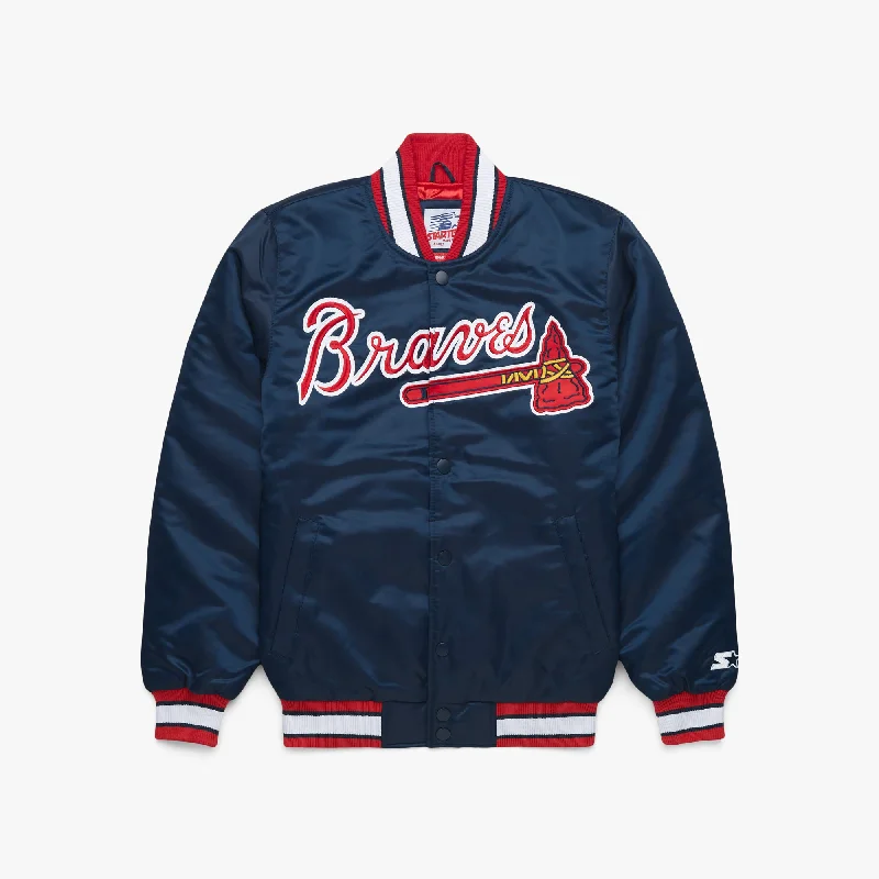 HOMAGE X Starter Braves Satin Jacket