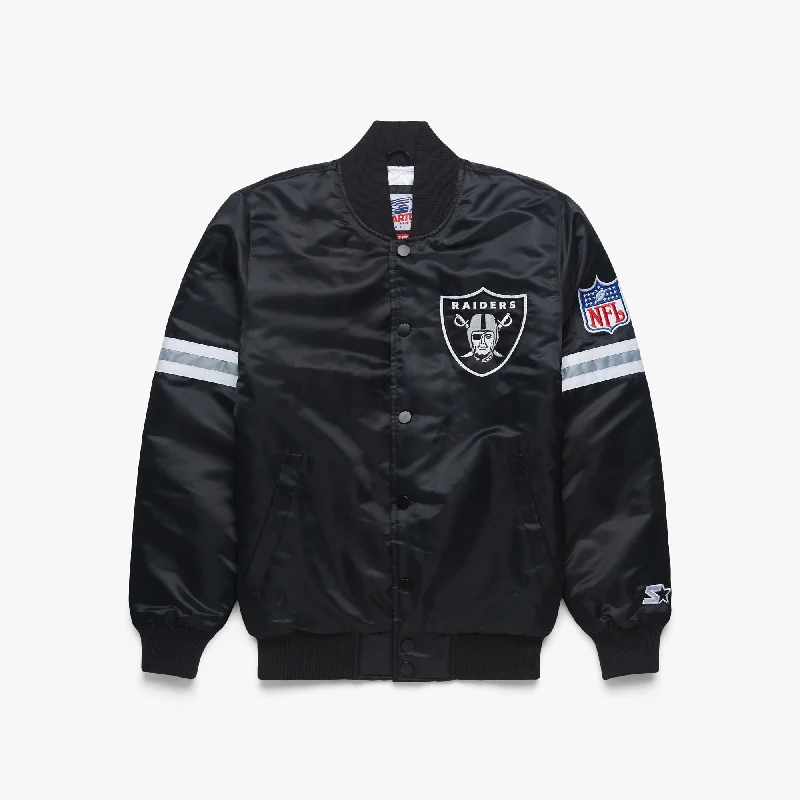 HOMAGE X Starter Raiders Satin Jacket