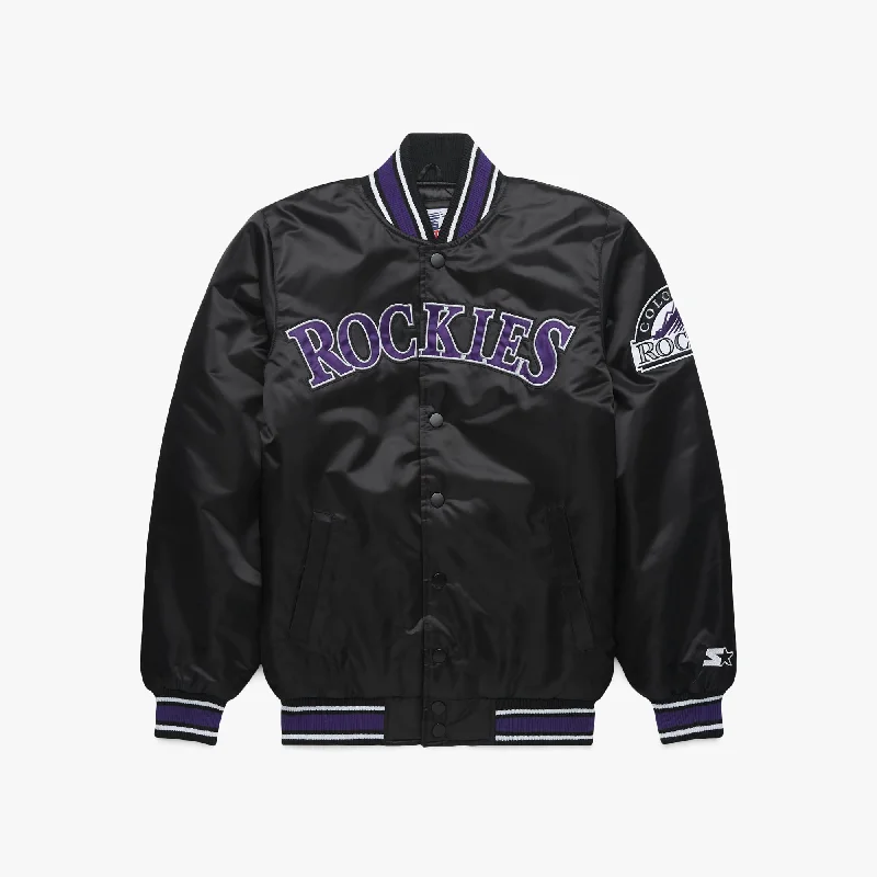 HOMAGE X Starter Rockies Satin Jacket