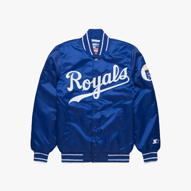 HOMAGE X Starter Royals Satin Jacket