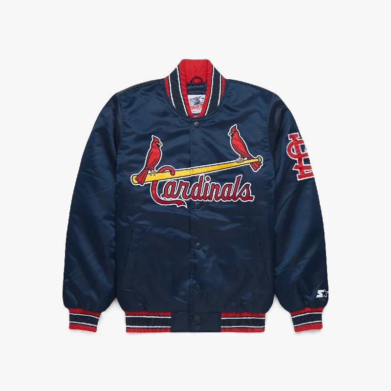 HOMAGE X Starter St. Louis Cardinals Satin Jacket