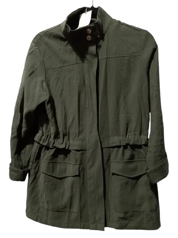 Jacket Shirt By A New Day In Green, Size: S